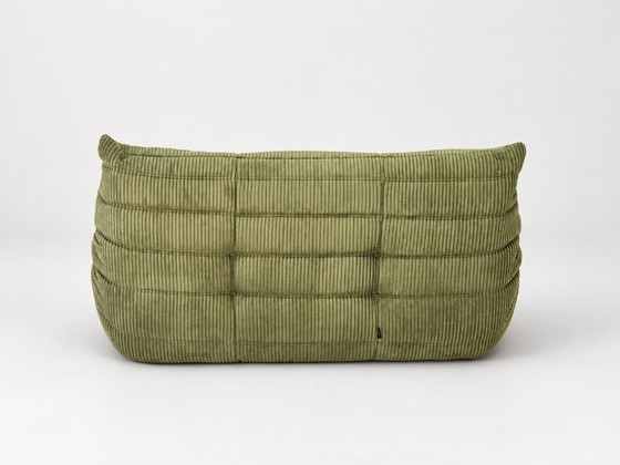 Michel Ducaroy for Ligne Roset Olive Togo 2-seat Sofa – 2 seaters, Textile (photo 6 of 11)