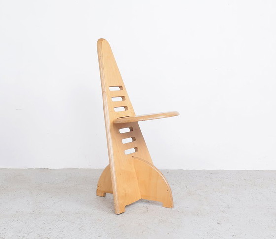 Image 1 of Lundi-sit verstelbare houten stoelen, Lundia 1980s