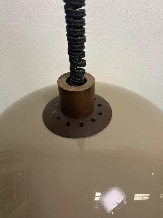 Image 1 of Dijkstra mushroom hanging lamp / pendant lamp 70s vintage