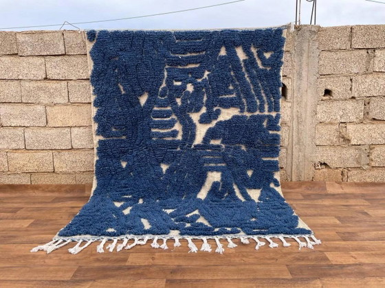 Handgefertigter Berber-Teppich aus Wolle 2.5 x 1.5 m – Teppiche & Läufer, Wool (photo 10 of 10)