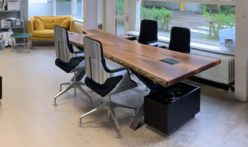 4x Interstuhl Silver conference chair