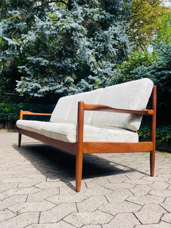 Image 1 of Sofá de 3 plazas de teca danesa de mediados de siglo