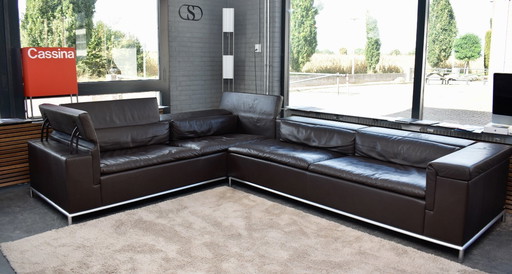 Beautiful De Sede DS 7 Roma design corner Sofa