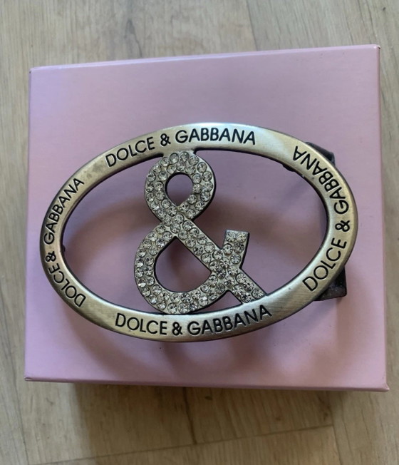 Vintage 80/90 : Superbe et rare boucle de ceinture Dolce Gabbana – Cadeaux, Metal, Other (photo 4 of 6)