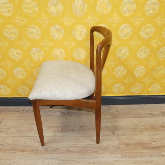 Image 1 of Set von 4 Teak Stühlen "Juliane" dining chairs Johannes Andersen, Uldum Møbelfabrik danish design denmark mid century retro 
