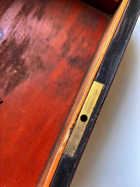 Image 1 of Große Holzkiste aus dem 19. Jahrhundert