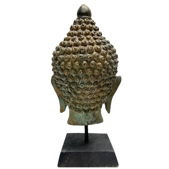 Testa di Buddha Antica in Bronzo – Thailandia – XIX Secolo – Lotto 452 – Sculture, Bronze (photo 5 of 8)