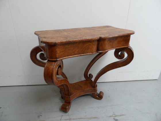 Image 1 of Mesa de pared Trumeau antigua