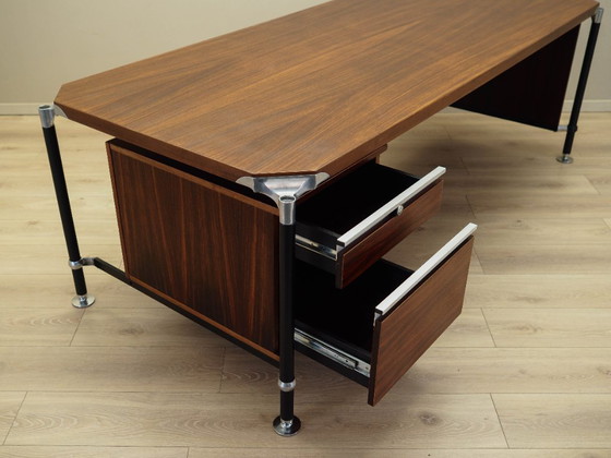 Image 1 of Scrivania in palissandro, design italiano, anni '70, designer: Ico & Luisa Parisi, produttore: MIM Roma