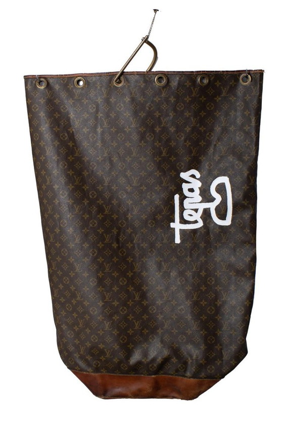 Image 1 of Louis Vuitton x Steve Te Pas, Sac Marin peint à la main