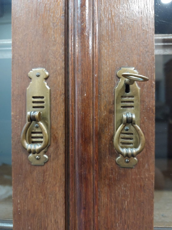 Librería antigua Art Nouveau Pander en Zo. – Wood, Glass (photo 8 of 8)