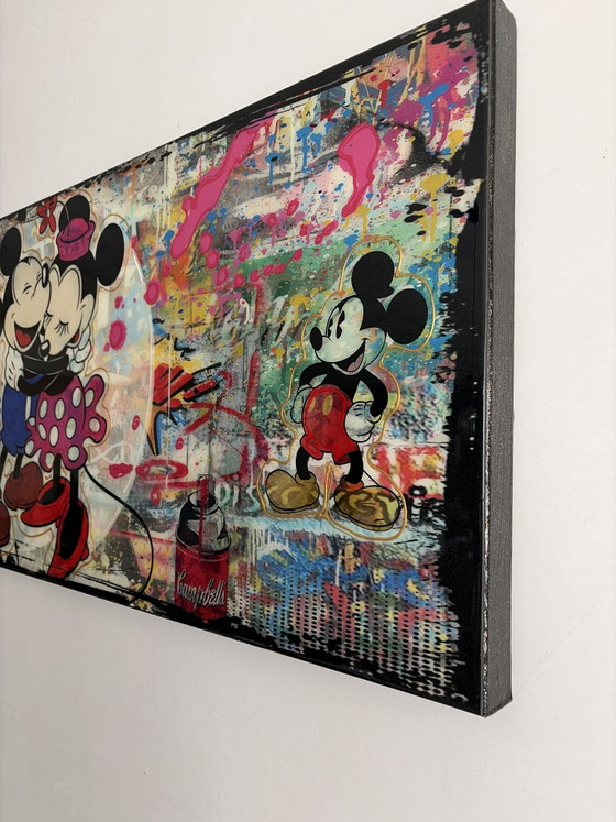 Micha Baker “Mickey and Minny” – Paintings & Drawings, Wood, Plexiglass (photo 2 of 5)