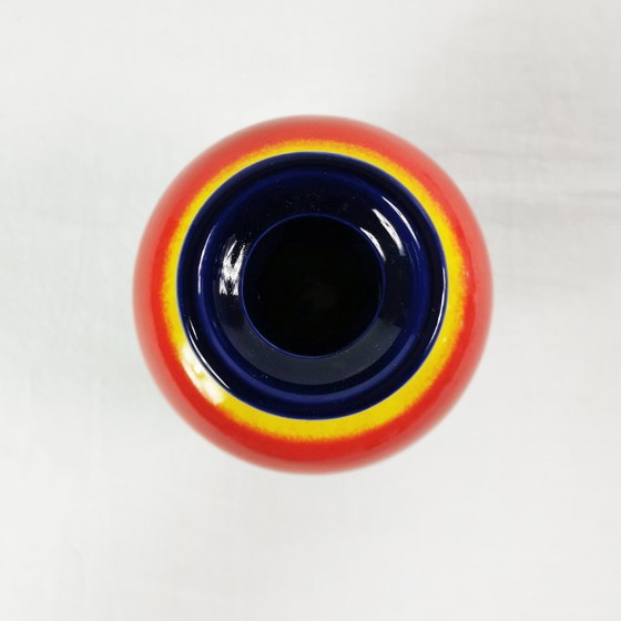 Bauhaus Ceramic Vase, Zeller Keramik, Designed by G. Schmider, Germany, 1950s. (photo 5 of 11)