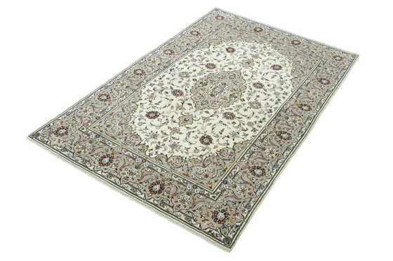 Image 1 of Kashan Orientteppich – Handgeknüpft – 215 x 140 cm