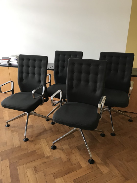 Image 1 of 4 sillas de conferencia Vitra ID Trim