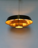 Suspension vintage danoise en laiton Jo Hammerborg