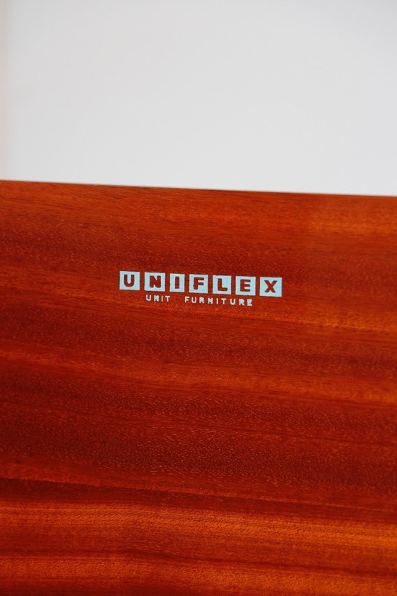 Image 1 of Credenza Uniflex in mogano e palissandro (1960) - Mobili d'epoca