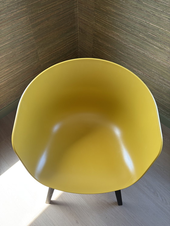 HAY About a Chair AAC22 - Giallo - Set di 4 – Sedie da pranzo, Plastic, Wood (photo 5 of 9)