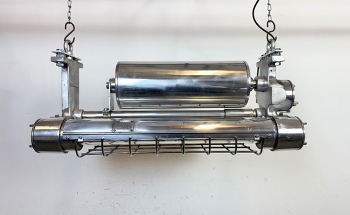 Lampadario industriale giapponese a sospensione di Kokosha Osaka, anni '80