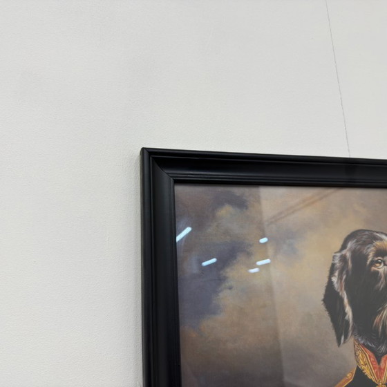 Stampa Cane Bracco Tedesco a pelo duro in uniforme – Arte, Vetro, Carta (photo 5 of 5)