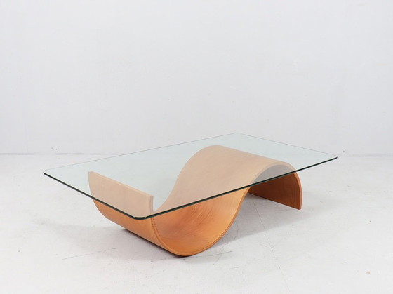 Image 1 of Coffee table in organic shape, Italy, 1980s