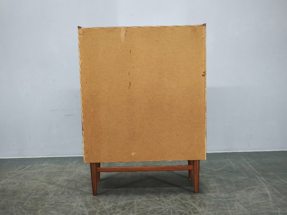 Image 1 of Secrétaire danois moderne en teck avec tiroirs, années 1960