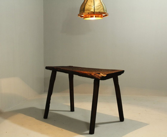 Image 1 of Mesa de trabajo primitiva del siglo XIX