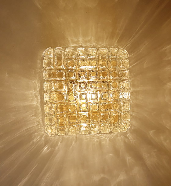 Image 1 of Mid Century Bubble Glass Wall Light / Ceiling Light