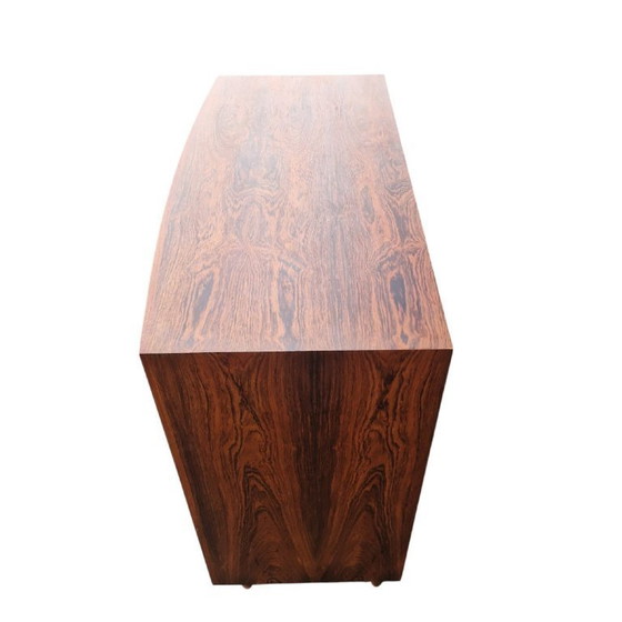 Image 1 of Commode, hoge kast, Scandinavische stijl in palissanderhout