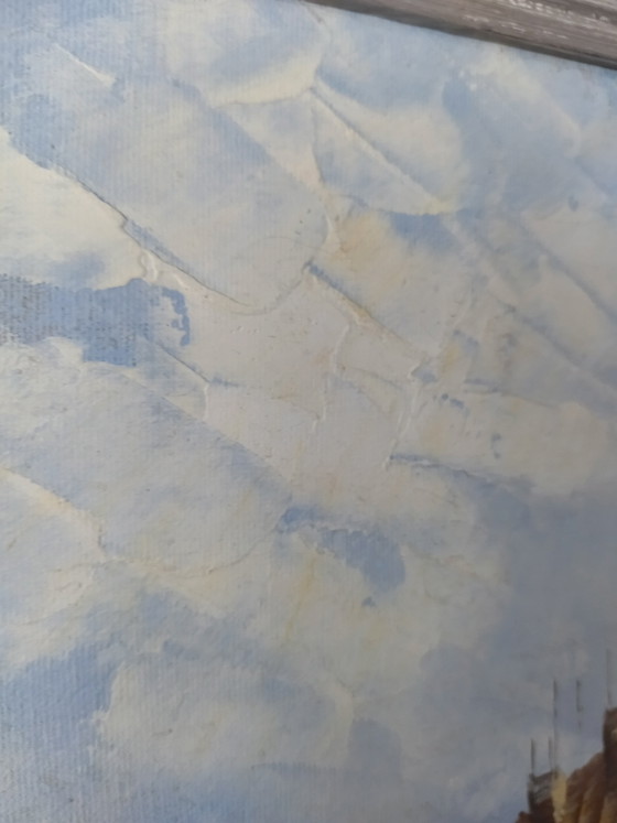 Image 1 of Oil on canvas by the artist Caroline Burnett (20th century)