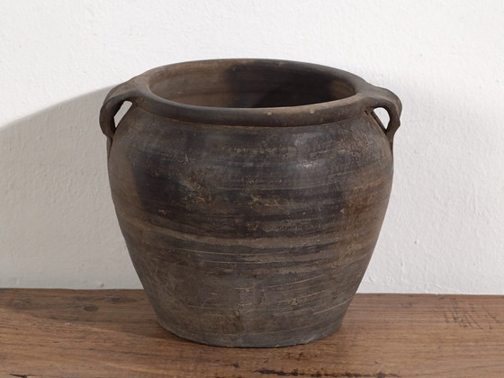 Antike Vase im Wabi-Sabi-Stil (ca. 1900) #3 – Vasen, Ceramic, Rustic (photo 26 of 34)