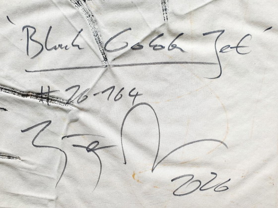 Jürgen Angeler - Black Golden Jet – Dipinti e disegni, Canvas, Abstract (photo 15 of 26)