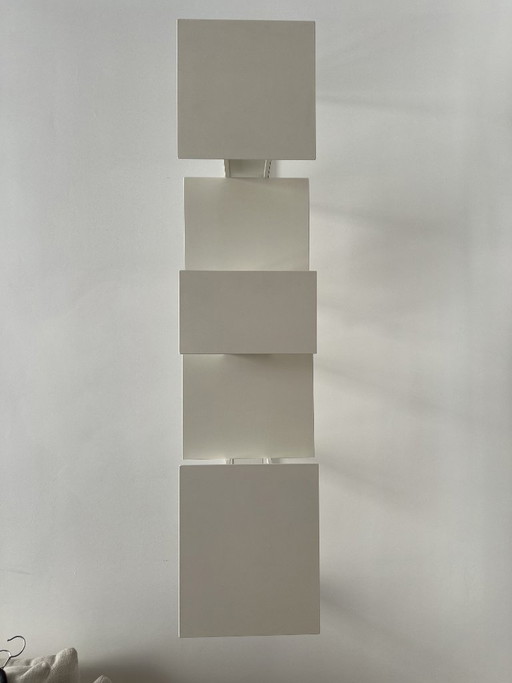 Coppia di Librerie BUKVA – Victor Vasilev per Living Divani – Bianco – boekenkasten, Metal (photo 2 of 6)