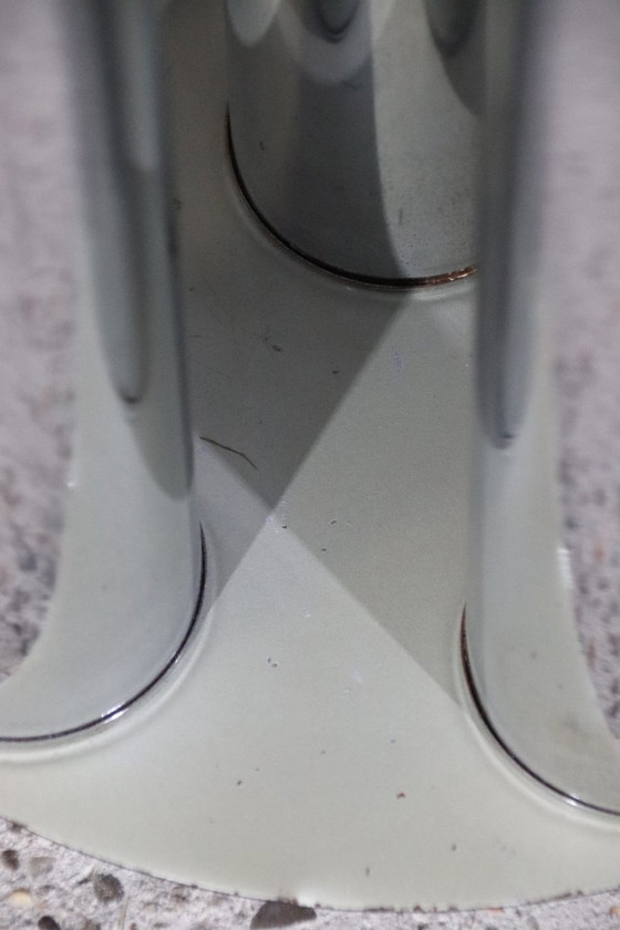 Image 1 of Goffredo Reggiani – Organ / Chrome Tube Floor Lamp – Italy – 1970s
