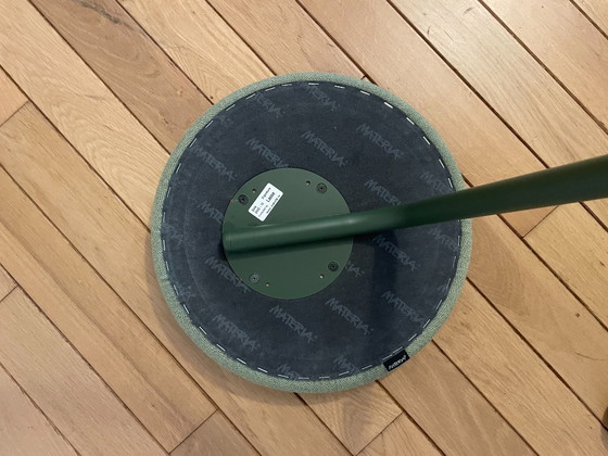 Sgabello Lasse di Materia in verde tenue, Sgabelli, Metallo, Tessile, Modern (foto 7 di 7)