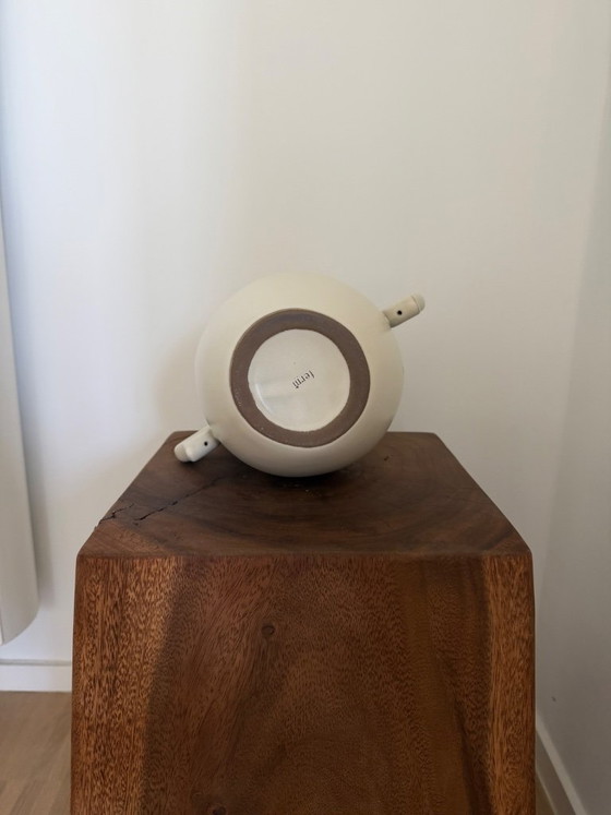 Image 1 of Ferm Living verso vase - cream