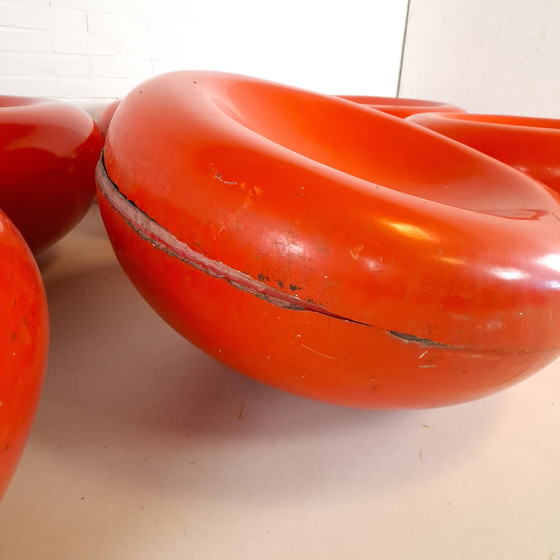 Image 1 of 9x sgabello dall'installazione "Globules" di Brigitta Weimer