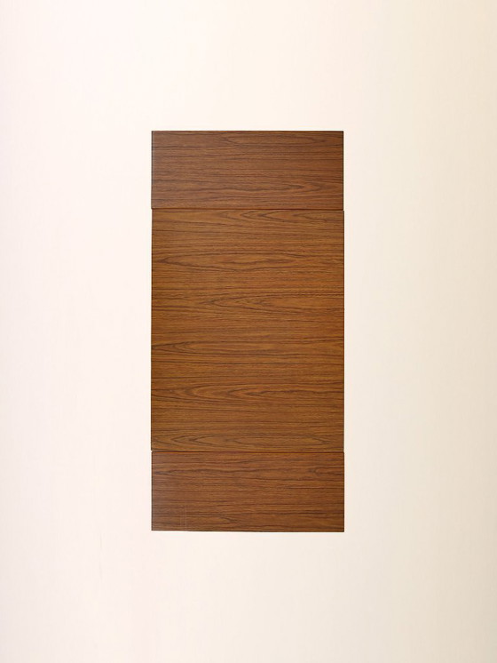 Image 1 of Table à manger extensible vintage scandinave en placage de teck