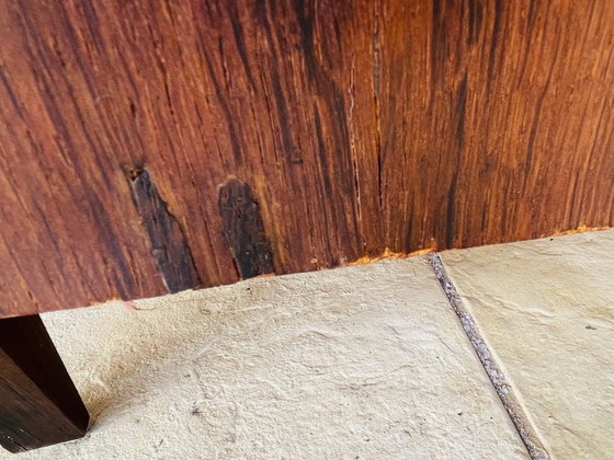 Image 1 of Cómoda de roble de mediados de siglo con cinco cajones, década de 1950