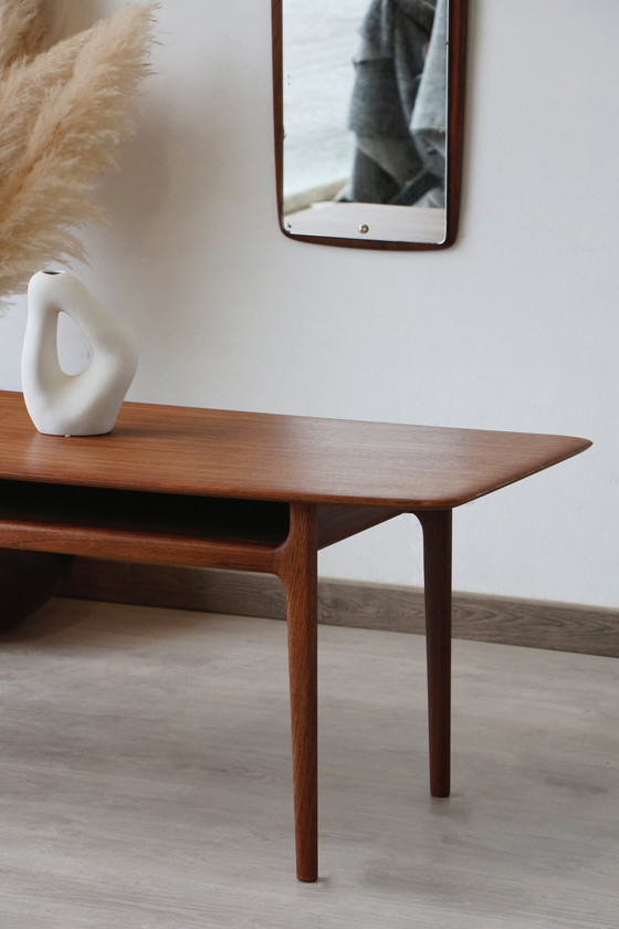 Image 1 of Table Basse Scandinave en Teck – Années 60