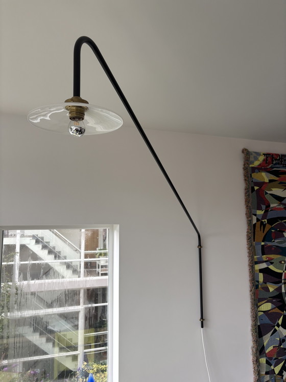 Muller Van Severen No. 1 Applique Noir – Appliques murales, Metal, Glass (photo 3 of 6)
