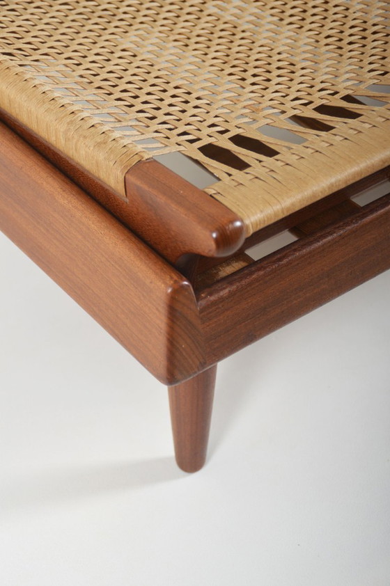 Image 1 of Set Deense zetels TV161 ontworpen door Hans Olsen voor Bramin, jaren '50