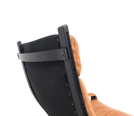 Image 1 of Ingmar Relling leather Siesta armchairs, 1970s