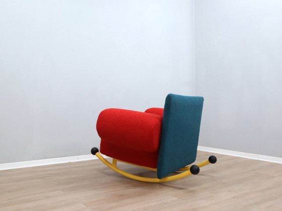 Image 1 of Fauteuil à Bascule Topolino par Seveso & Trezzi pour Felice Rossi, 1980s