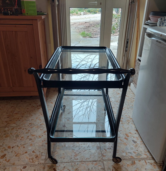 Image 1 of Carrello portabevande italiano vintage di metà secolo, anni '60