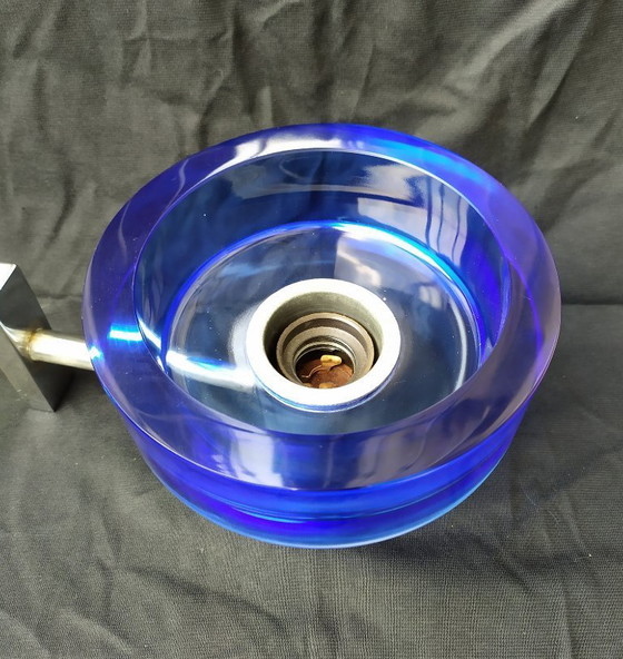 Image 1 of Aplique de Murano Seguso Flavio Poli blu, años 70.