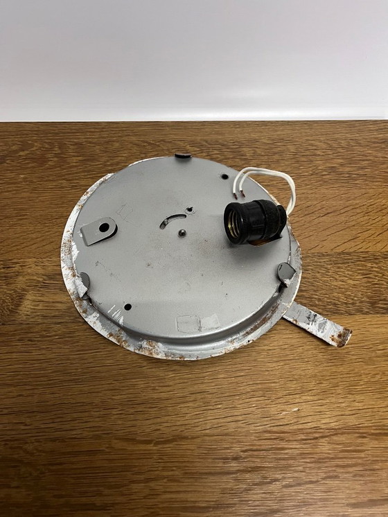 Image 1 of Bola de opalina blanca brillante Gispen de 35 cm de diámetro