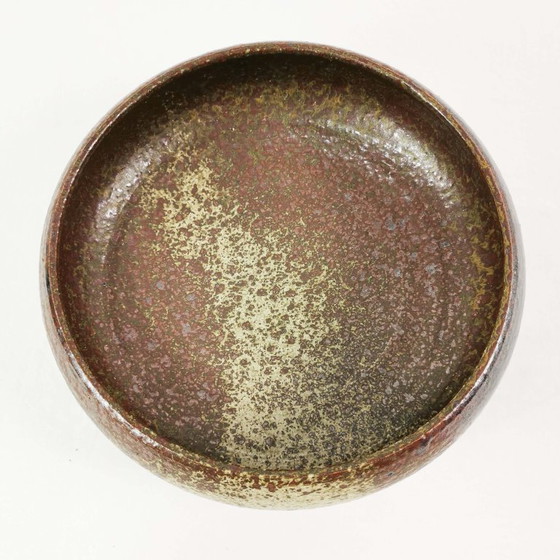 Image 1 of Grande ciotola in ceramica di metà secolo, Tromborg, Danimarca, anni '60.