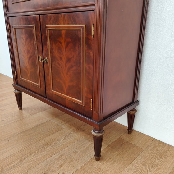 Image 1 of Antieke Mahoniehouten Secretaire in Empire-stijl