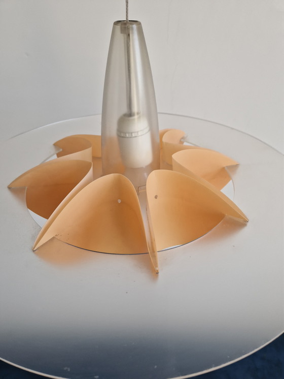 Image 1 of Lampada a sospensione vintage Luceplan - UFO design atmosferico anni '80